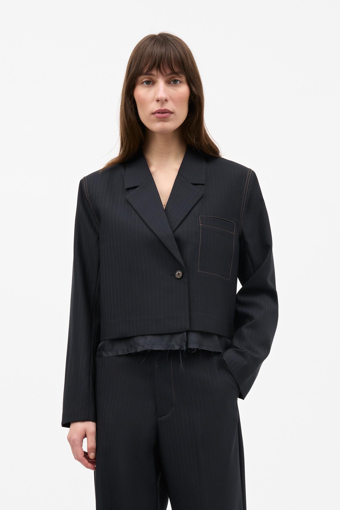 Midnight Pin Carin blazer – Dark Navy